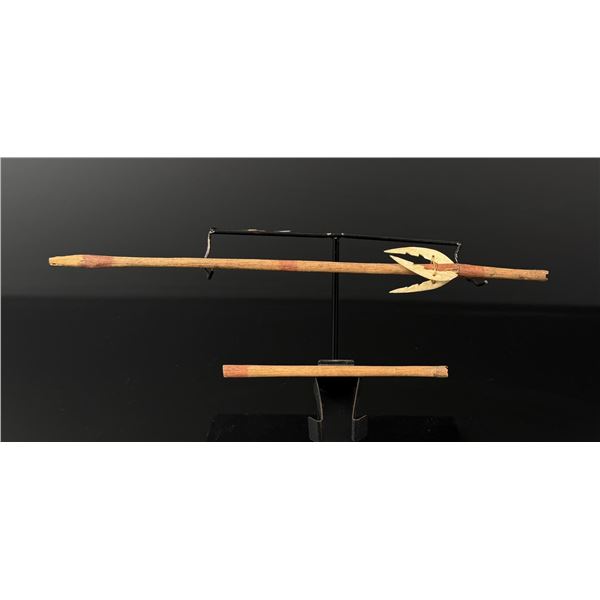 Inuit Eskimo Bird Spear Dart Arrow