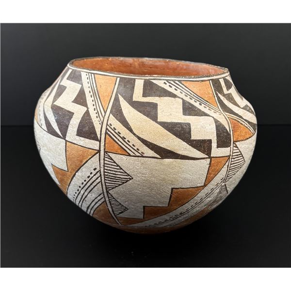 Historic Acoma Pueblo Olla Water Pot Jar