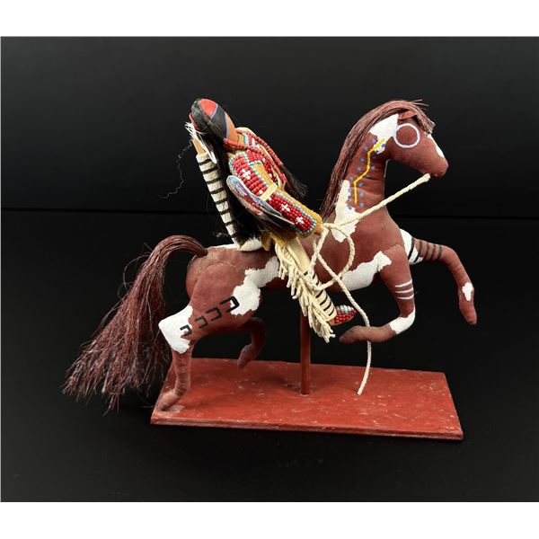 Marty Cuny Native American Indian Beaded Doll