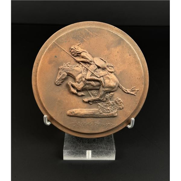 The Cheyenne Roman Bronze Works Remington Plaque