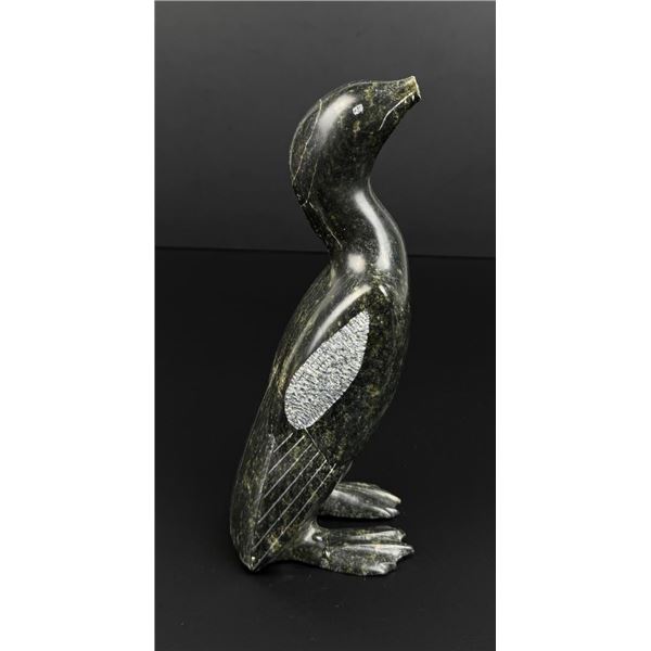 Etulu Etidloie Inuit Carved Soapstone Loon