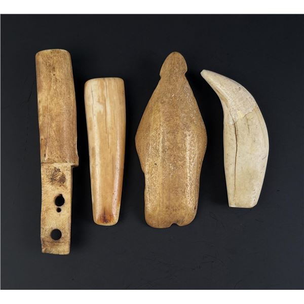 Ancient Thule Inuit Alaskan Eskimo Ivory Tools