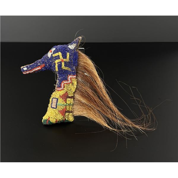 Native American Indian Beaded Horse Fetish
