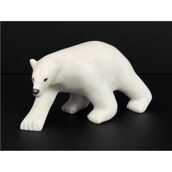 Noo Atsiaq Inuit Polar Bear Carving