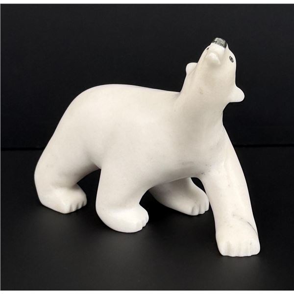 Noo Atsiaq Inuit Polar Bear Carving