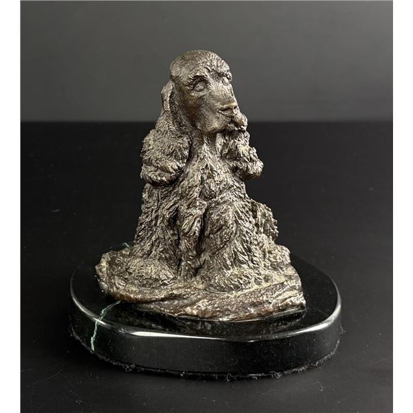 Christine Baldwin Spaniel Dog Bronze