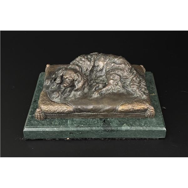 Emmanuel Fremiet King Charles Spaniel Bronze