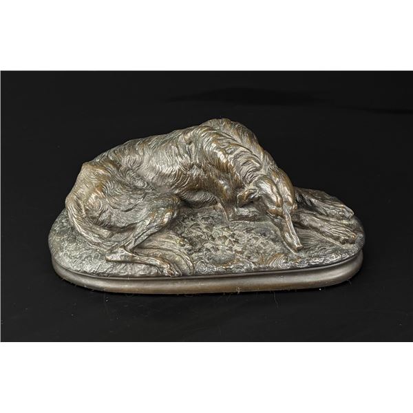 Joseph Raymond Paul Gayrard Deerhound Bronze