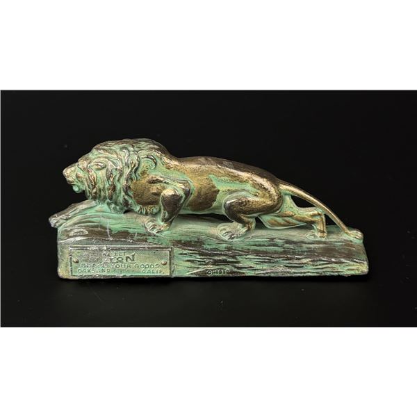 Lyon Moving & Storage California Paperweight