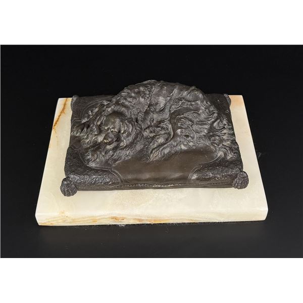 Emmanuel Fremiet King Charles Spaniel Bronze