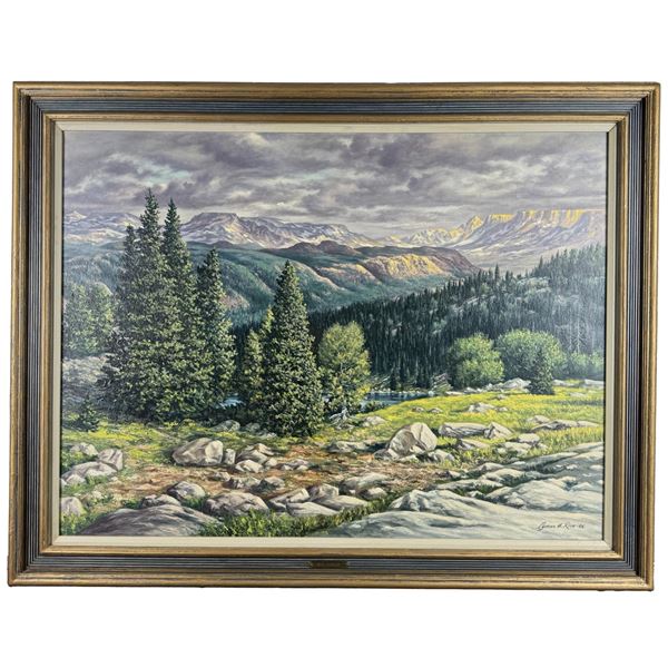 Lyman Rice Wild Grandeur Painting