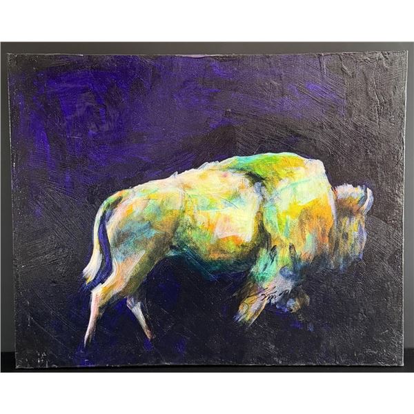 Kelvin Bowers Buffalo Painting