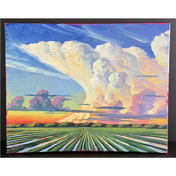 William Hawkins Evening Thunder Painting
