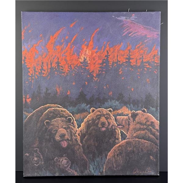 Anne Coe Burning Issues Painting