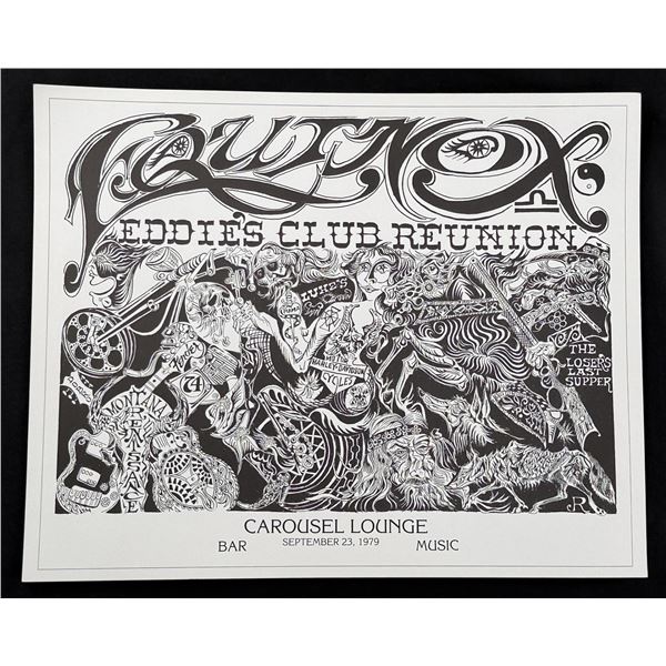 Jay Rummel Missoula Montana Eddies Club Poster