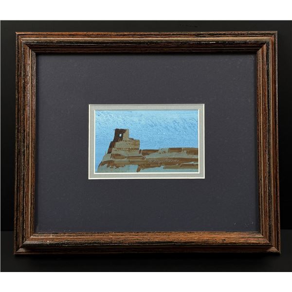Buffalo Kaplinski Watercolor Painting