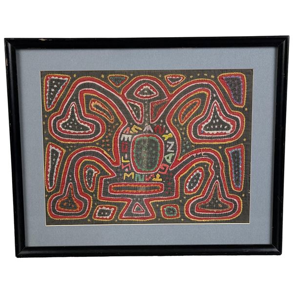 Panama Hand Stitched Kuna Mola Textile