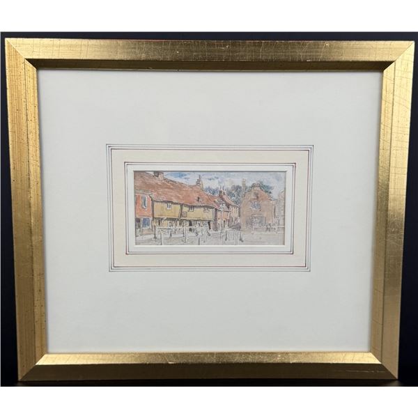 Henry William Hine Sandwich Street Painting
