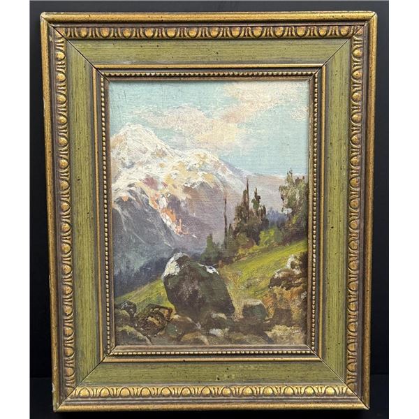 Clarkson Dye Sierra Mountains California Painting