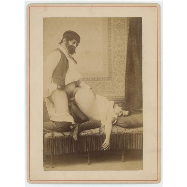French Prostitute Having Sex Cabinet Photo