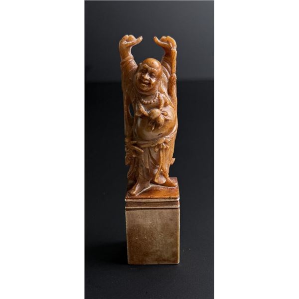 Chinese Shoushan Stone Buddha Chop Seal