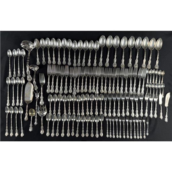 Large Collection of Sterling Silver Flatware