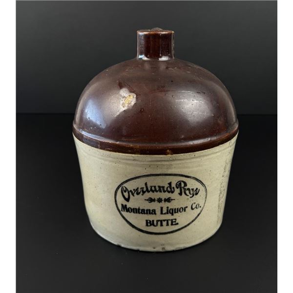 Overland Rye Montana Liquor Co Butte Jug