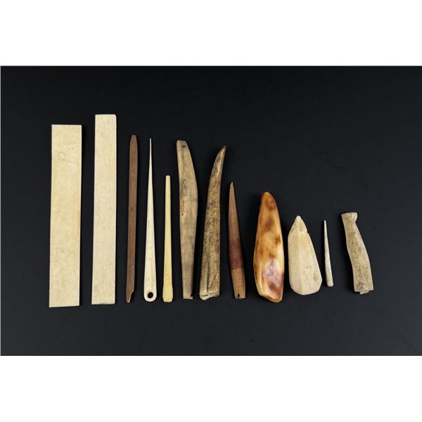 Ancient Thule Inuit Alaskan Eskimo Tools