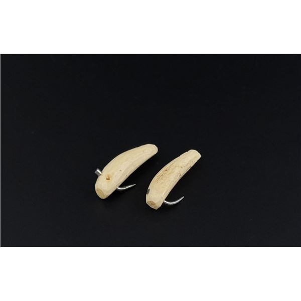 Alaskan Inuit Eskimo Ivory Fishing Lures