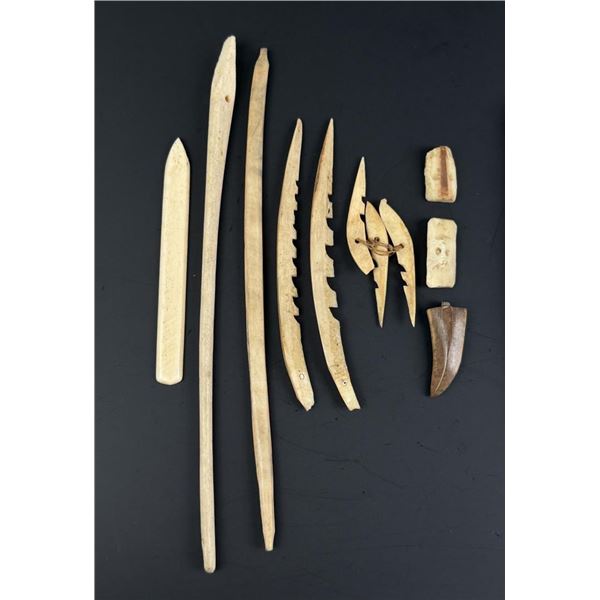 Ancient Thule Inuit Alaskan Eskimo Ivory Tools