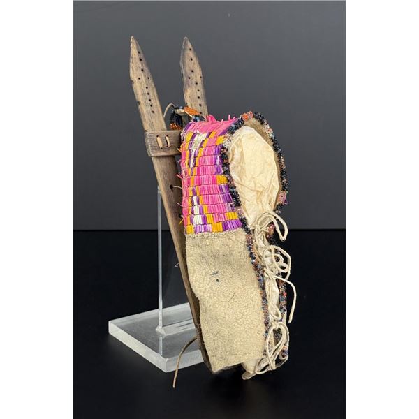 Fort Berthold Sioux Indian Miniature Cradleboard