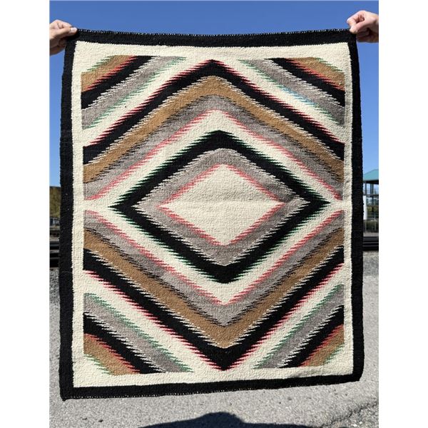 Navajo Indian Germantown Blanket Rug