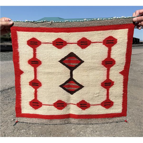 Navajo Indian Red Mesa Transitional Blanket