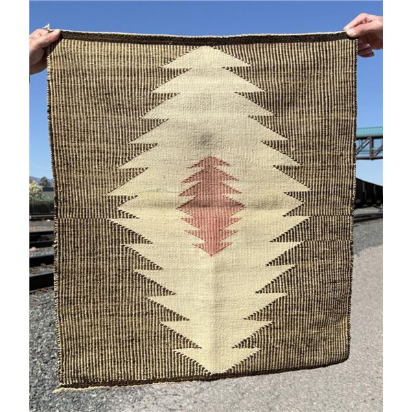 Transitional Navajo Indian Diamond Twill Blanket