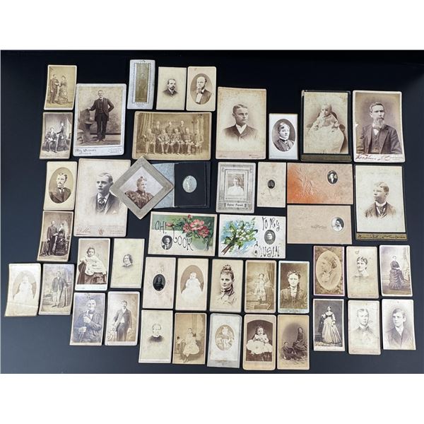 Collection of CDV and Cabinet Photos