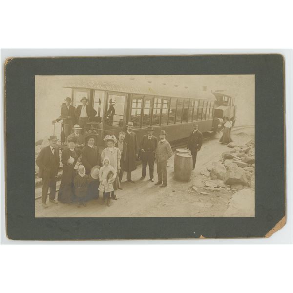 Hiestand Manitou Pikes Peak Railway Cabinet Photo