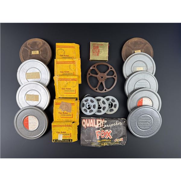 Vintage Kodachrome Color Movie 8mm Film Reels