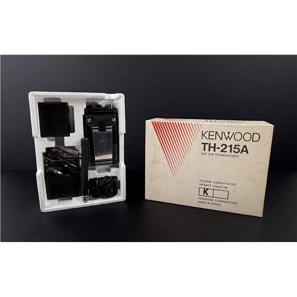 Kenwood TH 215A VHF FM Radio Transceiver