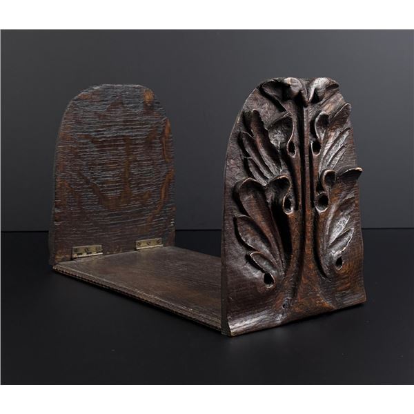 Black Forest German Carved Bookends