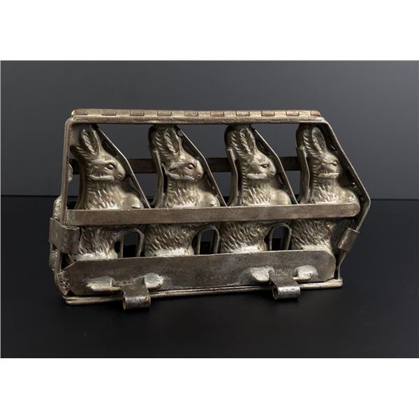 Easter Bunny Rabbit Metal Chocolate Mold