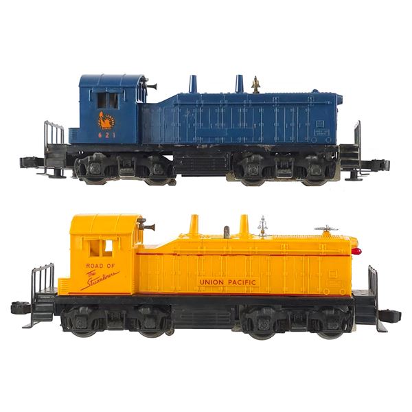 (2) Lionel 621 Jersey Central & Union Pacific Switchers