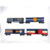 Image 2 : (4) Lionel Boxcars 6464 Assorted