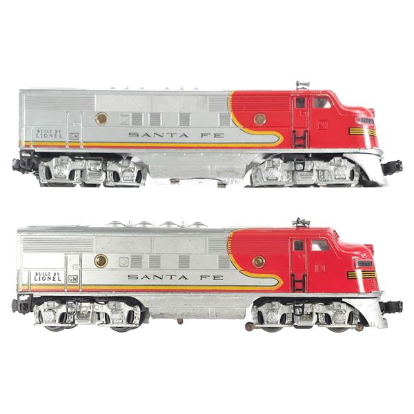 (2) 2353 Lionel Santa Fe A-A