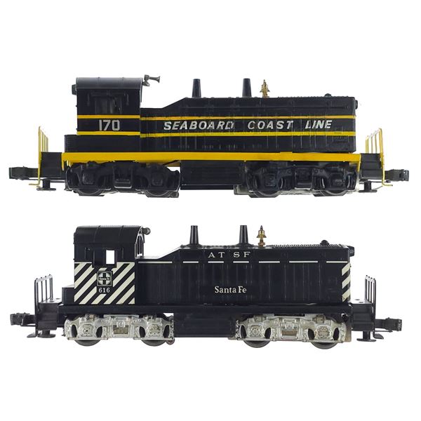 (2) 616 Santa Fe A.T.&S.F & 107 Seaboard