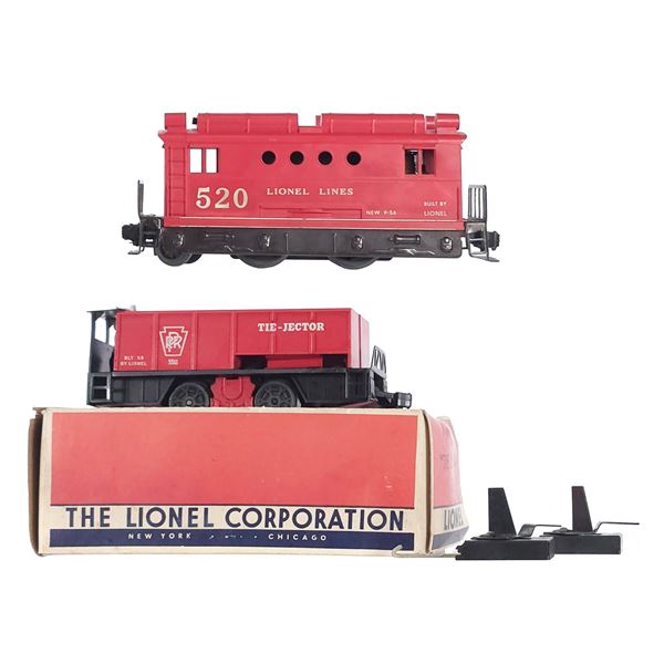 (2) 502 Electric Box Cab & No. 55 Tie-Jector