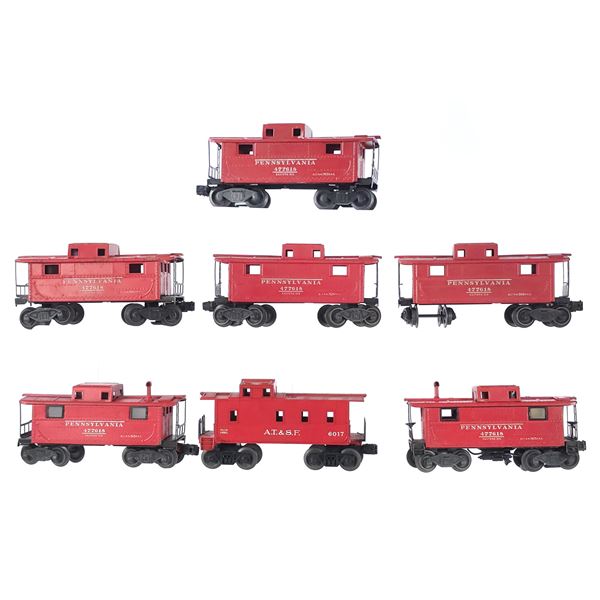 (7) Lionel Caboose Assorted