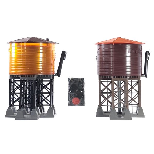 (2) Lionel Water Towers & Switch