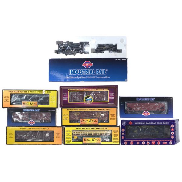 (9) Boxed Assorted RailKing/Atlas/RMT