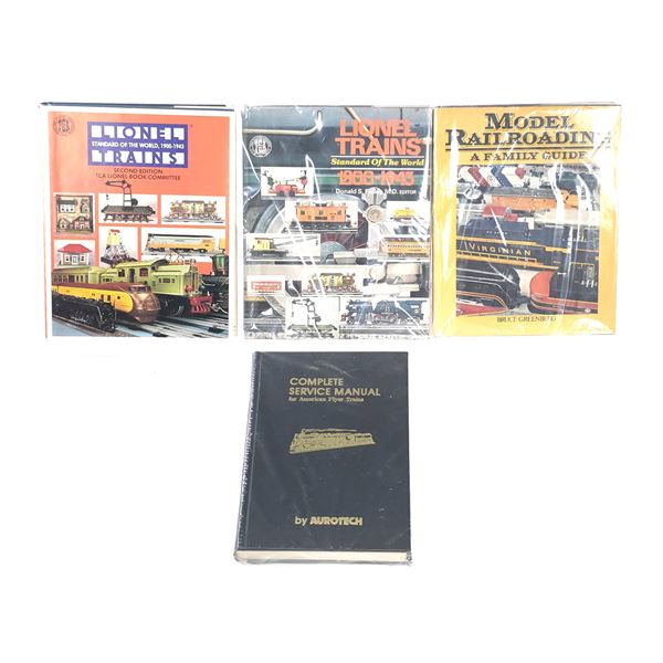 Assorted Lionel Train Books
