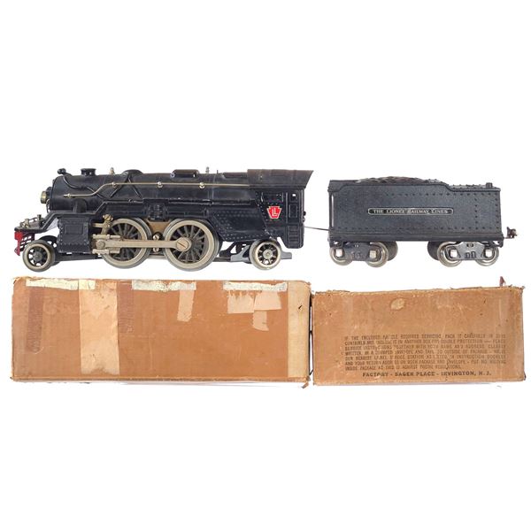 Lionel 1835E Engine with Tender Boxed